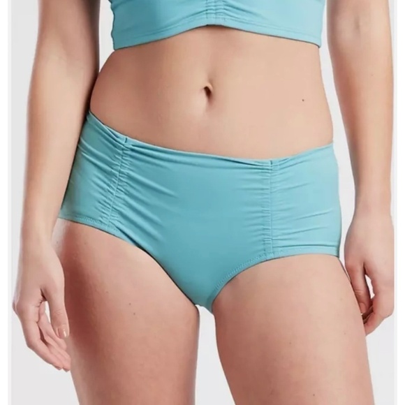 Athleta Villa Swim Boyshort Blue small NWT - Picture 1 of 2
